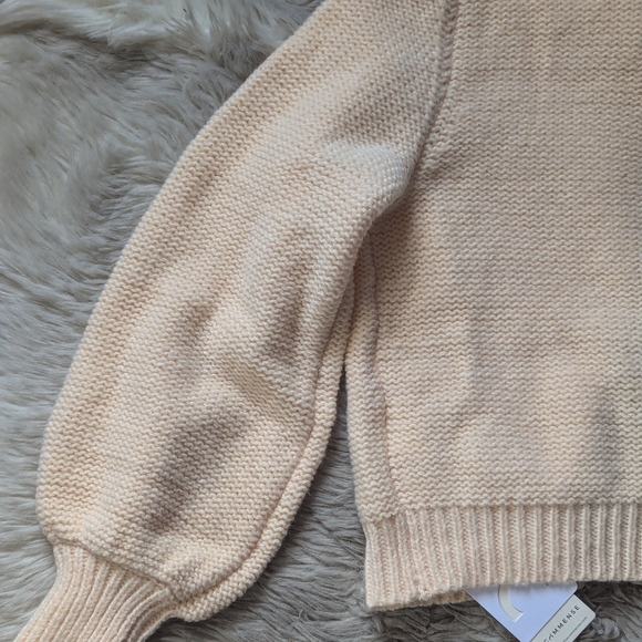 NWT Commense Crew Neck Bow Knit Top - Picture 11 of 12